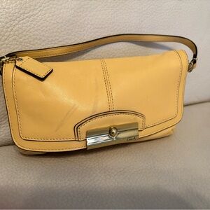 Coach leather adorable bag.